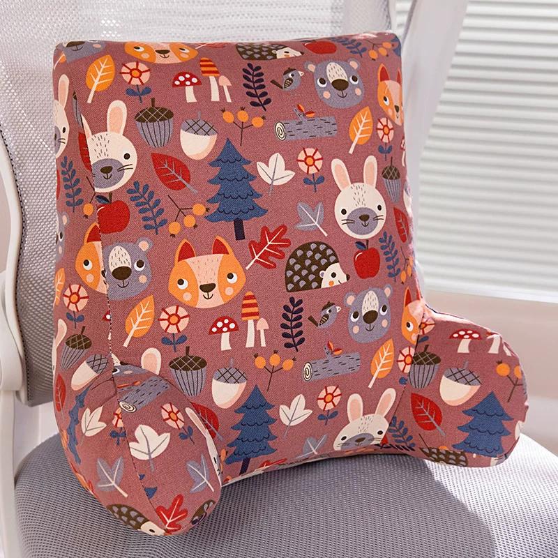 Nap Pillow Lumbar Support Cushion Reading Pillow Workstation Seat Cushion Independent Inner Core Double-layer Zipper Easy To Disassemble and Wash