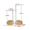 Holzbasis Puppen-Display-Halter Kunststoff-Stütze Ständer Neu Puppenständer Organizer Halterung