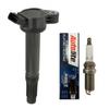 High Performance Ignition Coil (1) + (1) Autolite AP5325 Spark Plugs
