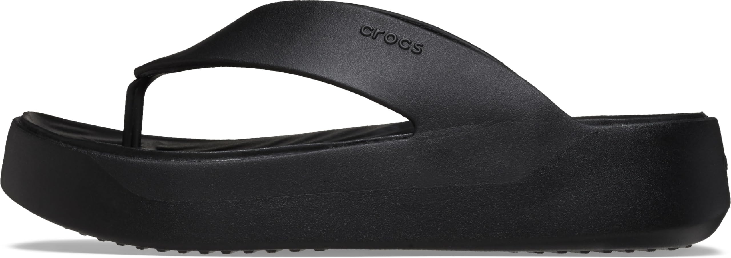 

Crocs Getaway Platform Flip 23cm Sandals, Black, чёрный