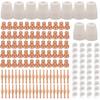 PT31 PT-31 LG40 Plasma Electrode Tips Cup Extended Consumables Kit for PT-31 CUT40 HYC45D HYC50D CUT50 PLC50D HYC410(60PCS Extended)