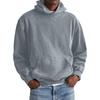 Men Hooded Pullover With Pocket Long Sleeve Fleece Sweatshirt Workout Tops Fall Fashion Hoodie