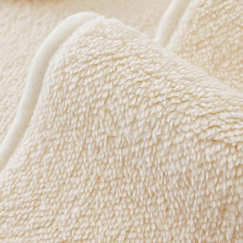 Short Plush Sofa Cushion Winter Thickened Plush Cushion Non-slip Leather Sofa Cover 2024 New Cover Cloth