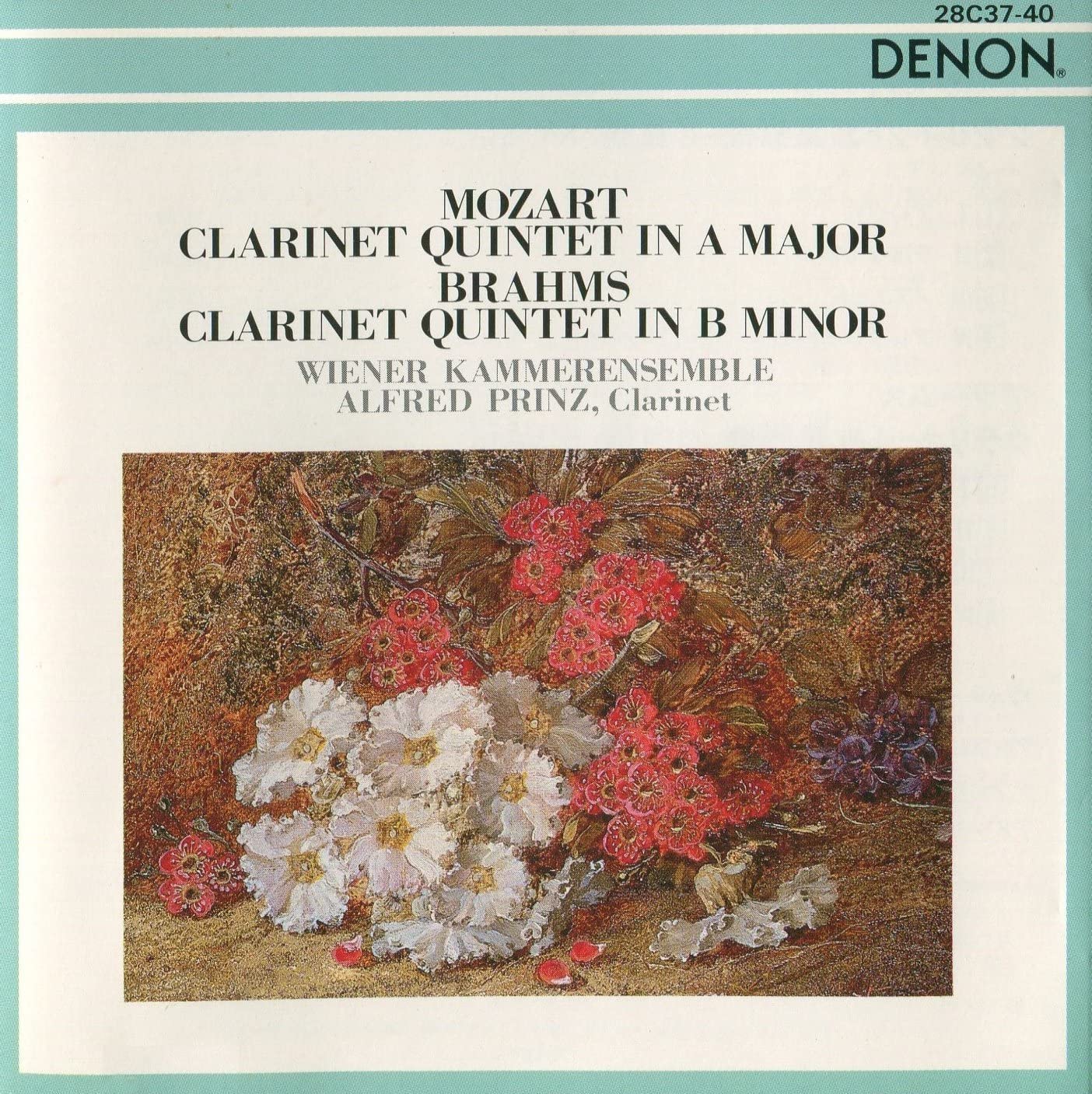 

CD VIENNA CHAMBER ENSEMBLE - Clarinet Quintet 28C3740 Japan Classical Used