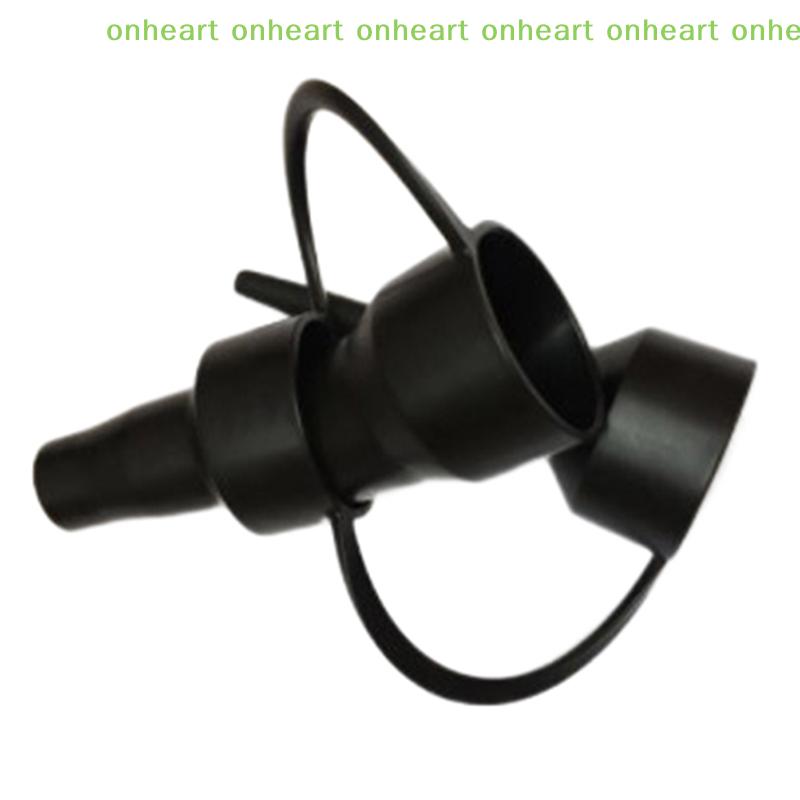 [C]3 Sizes Nozzle Pump Nozzle Head Air Inflator Adaptor Replacement Nozzles Black Air Nozzle of Blower Charging Pump