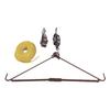 Tourbon Big Game Hoist for Hunting, Hanging and Butchering Game, Pulley & Hanger, Gambrel Deer Tool