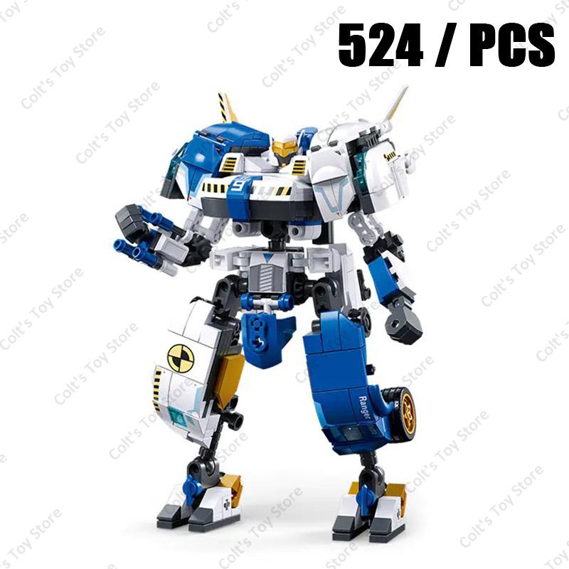 Sluban Pacific Rim Super Mecha Building Blocks Battle Robot Mechanical Warrior Classic Movie Model Bricks Set Toys Kids Gifts
