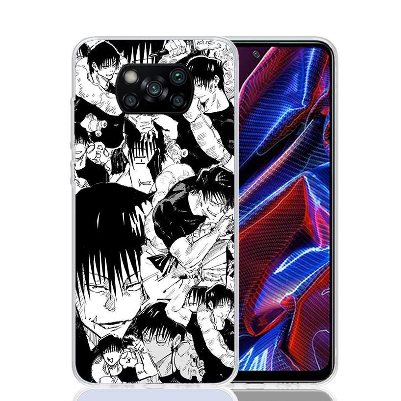 Kaisens Jujutsus Fushiguro Toji Case Phone Cover for Xiaomi Mi 11T 12T 10T 9T Pro 11i 12X 13 12 11 10 9 8 Lite 6X 5X A3 A2 Trend