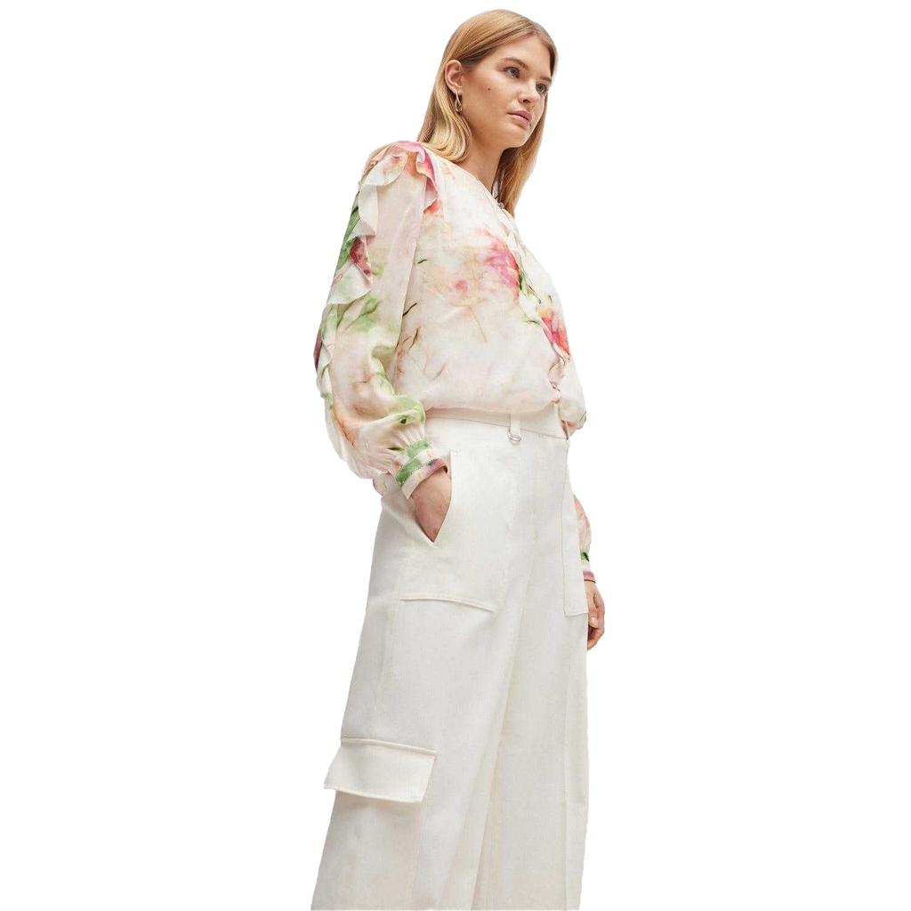 BOSS Womens/Ladies Teneria Straight Cargo Trousers