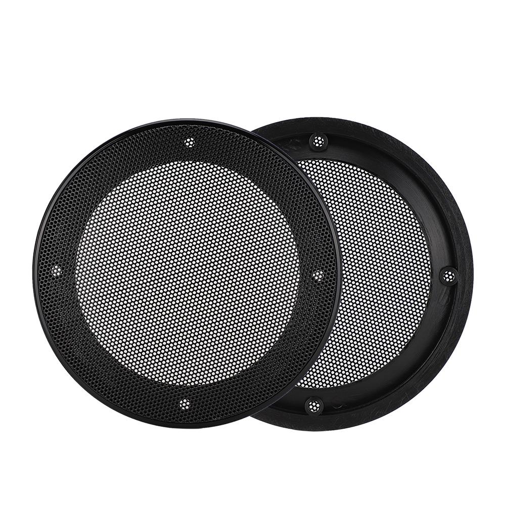 2PCS 4inch Speaker Loudspeaker Protective Cover Cold Rolled Steel   ABS Speaker Decoration