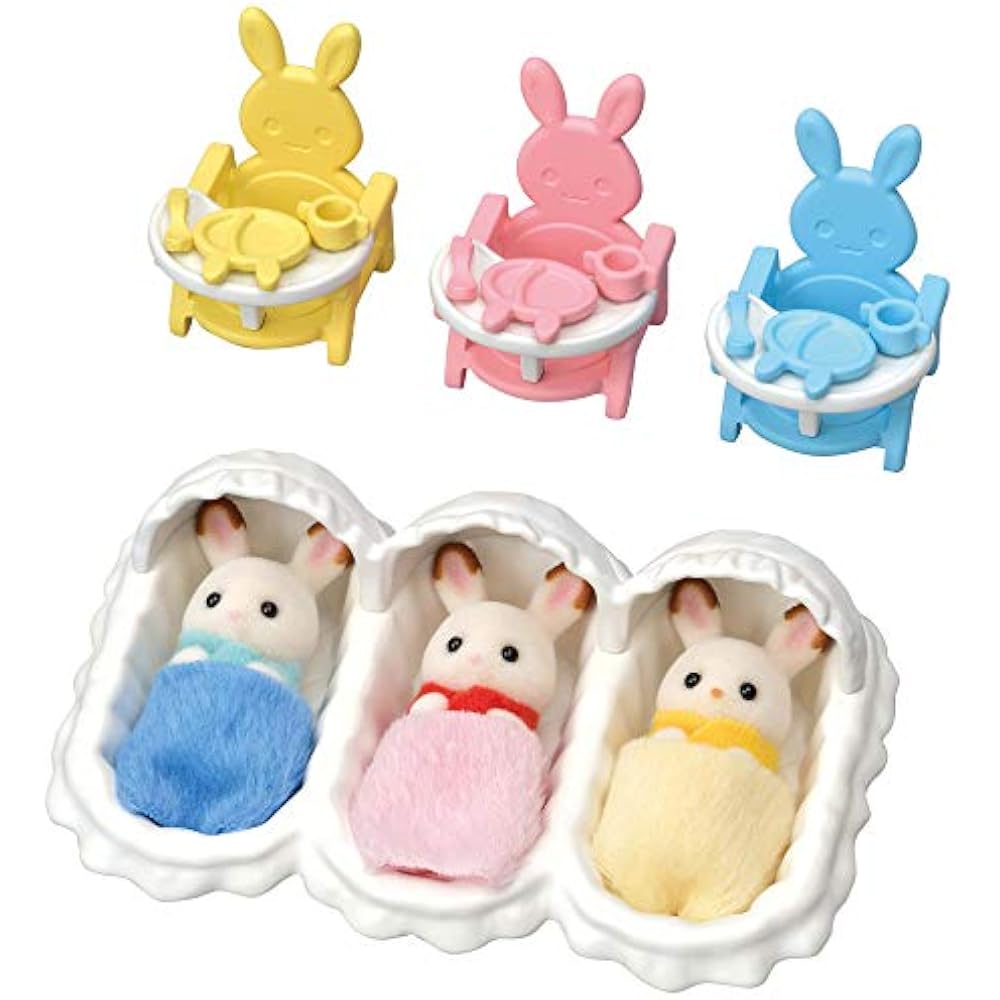 Epoch (EPOCH) Sylvanian Families Doll/Furniture Set [Chocolat Rabbit Mitsugo-chan Care Set] CE-204