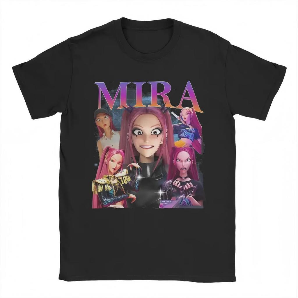 Mira retro collage graphic t-shirt