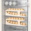 Kitchen Egg Storage Organization Tray Rolling Egg Dispenser Dual Layer Food Grade Plastic Egg Holder for Refrigerator Storage
