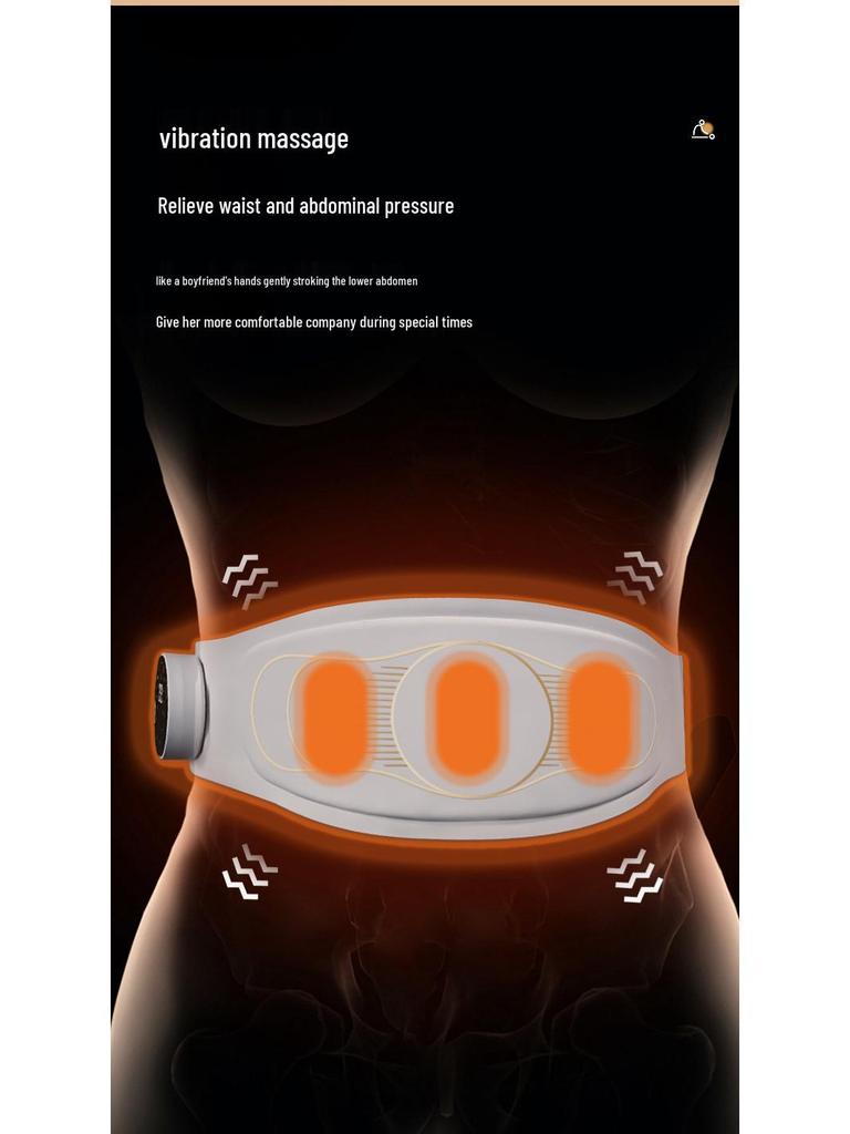 EMS Pulse Abdominal Heating Massager & Waist Belt