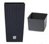 RATO DRTS300 tall flowerpot with insert | Anthracite