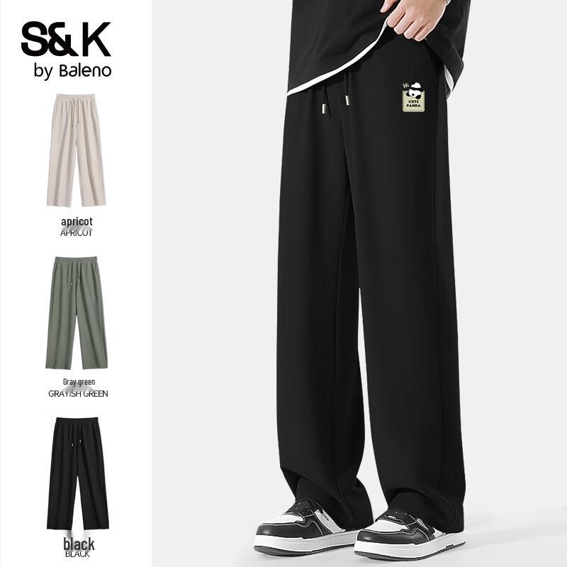 

Baleno S&K Series Men s Loose Fit Graphic Print Casual Sport Pants 3XL