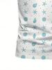 Men's Short Sleeve Polo Shirt with Flat Digital Print Pattern - No Texture