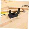 Easy Install Rust-Resistant Angle Grinder Holder Heavy-Duty Steel Power Tools Mount Universal Tools Mounting Bracket Workbench