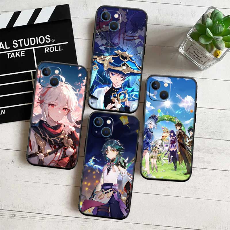 RE33 Genshin Impact New High-End Shell Phone Case for iPhone SE X XS XR 16E 17 11 Pro Max 8 7 6 6s Plus Air
