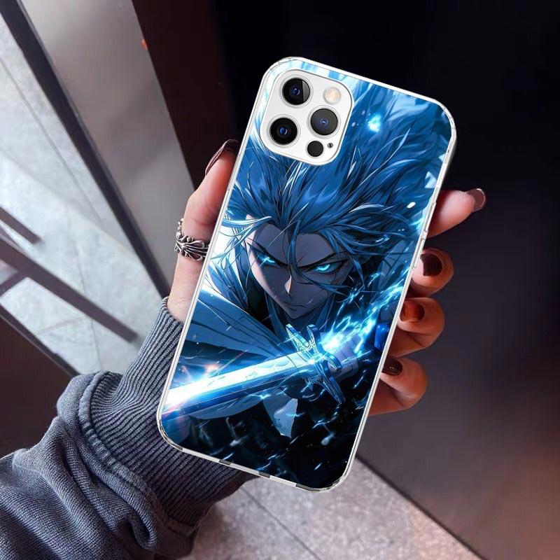 Hitsugaya Toushirou Bleach Phone Case For iPhone 17 Air 11 13 Mini 14 15 Plus 16 12 Pro Max 16E SE 7 8 Pattern Soft TPU Back Cov