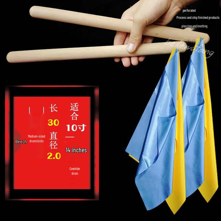 Solid Wood Drumsticks & Mallets for Adults & Kids: Perfect for Waist Drums, Kindergarten Programs, Square Exercises, and Rehearsals
