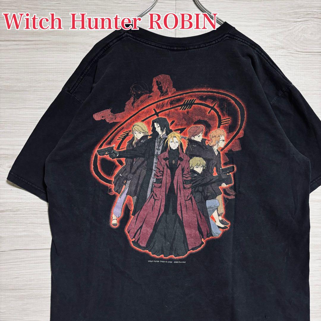 

[USED] Hard to find Witch Hunter Robin T-shirt, XL size, anime/manga, imported from overseas