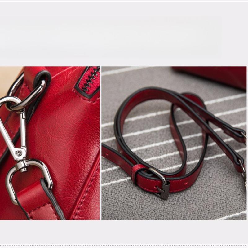 Real Cow Leather Ladies HandBags Women Genuine Leather Bags Totes Messenger Bags Hign Quality Designer Luxury Brand Bag