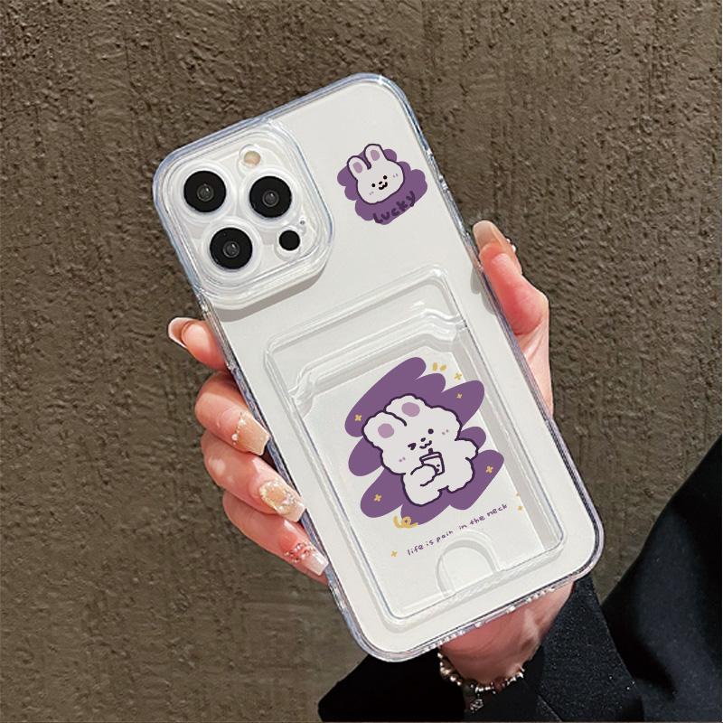 

Держатель для карт Слот Силиконовый Кошелек Карман Чехол Для Samsung S23 S24 S25 Ultra Xiaomi Redmi Note 13 Vivo V27E V27 Honor X6A X7A Чехол Прозрачный Бампер для телефона Tecno Camon 30S/Camon 30S Pro