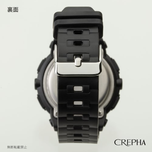 Klefer Men's Digital Watch, Solar Rechargeable, Urethane Strap, Black, TE-D192-RD