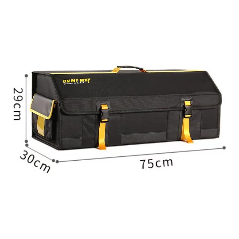 Foldable Oxford Cloth Large Capacity Car Trunk Storage Box A-66L