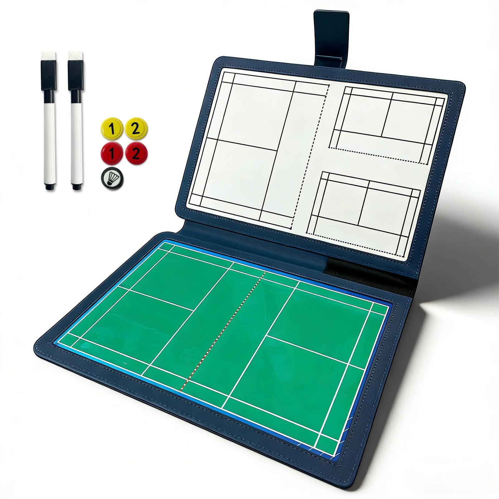 

Badminton Coaching Board Tactical Magnetic Clipboard Whiteboard for Coaches Field Tactics Dry Erase for Training & Game Day