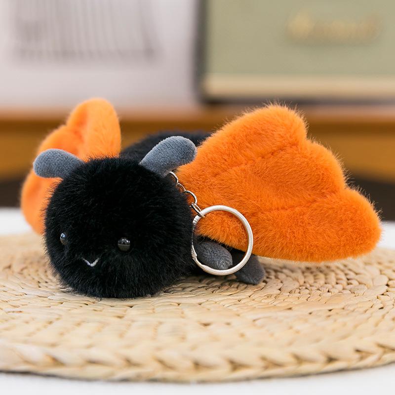 Summer Simulated Bug Series Plush Toy Doll Pendant Cicada Doll Bag Hanging Keychain