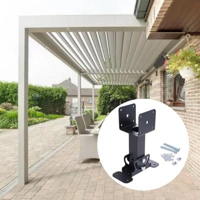 Acier Inoxydable 304 Support d'Élévation de Toiture de Pergola Forme de Selle Réglable Kit de Cadre d'Élévation de Terrasse Résistance à la Corrosion