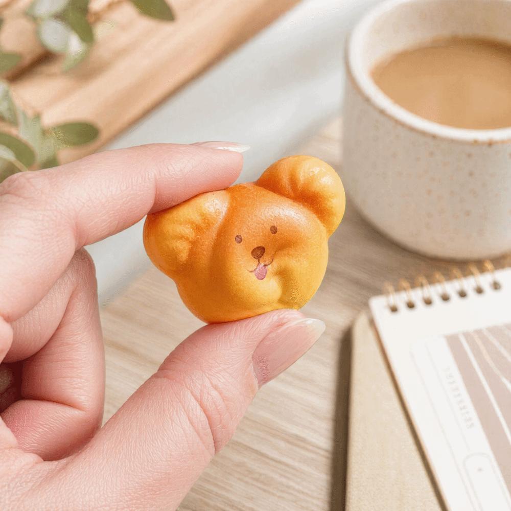 PU Squishy Bread Toy Multicolor Squeeze Toys Creative Pinch Le Toy
