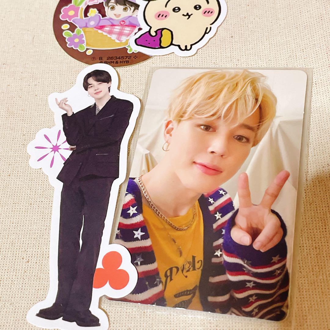 

[Б/У] BTS Чимин Деко Набор Торговая Карта DECO KIT