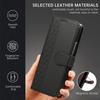 Leather Flip Phone Case for Samsung Galaxy Z Fold 7 6 5 4 3 5G Fold7 Fold6 Fold5 Wallet with Card Holder Protective Cover