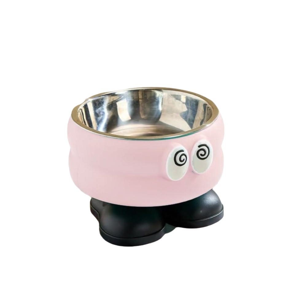 

Large Capacity Neck Protection Bowl Stainless Steel Cat Drinking Bowl for Cats and Dogs