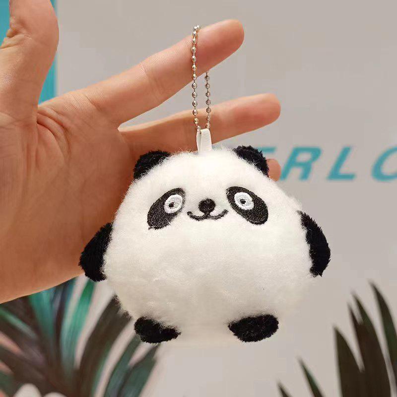 Pacha Dog Plush Doll: Cute Blush Heart Backpack Pendant, Cartoon Couple Gift