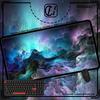 Space Gamer Mousepad Computer Gaming Large Mouse Pad Xmm Nonslip Nebula Laptop Carpet Galaxy HD Print Desk Mat Mouse Mat