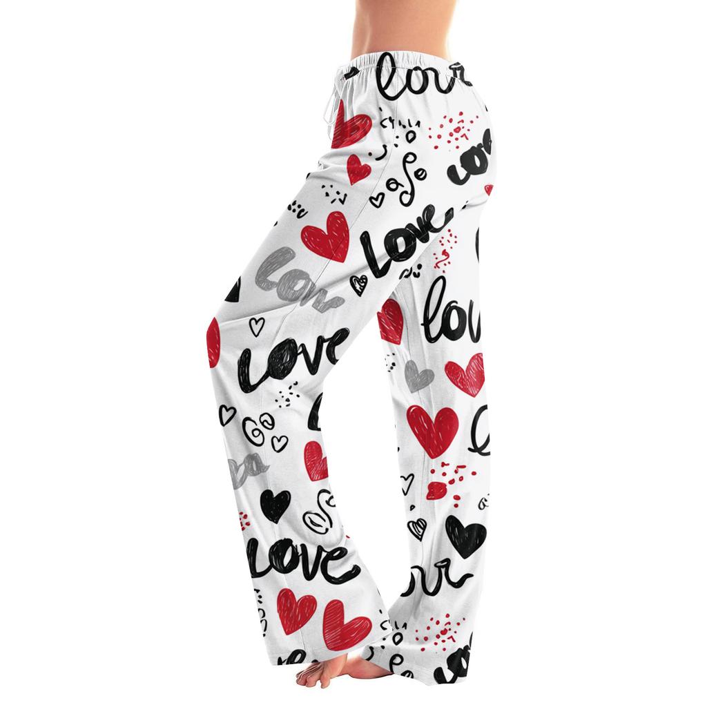 Women's Fashion Loose Casual Printed Casual Pants