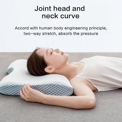 Ergonomic Memory Cotton For Cervical Neck Protection Sleep Aid Household Butterfly Shaped Pillow