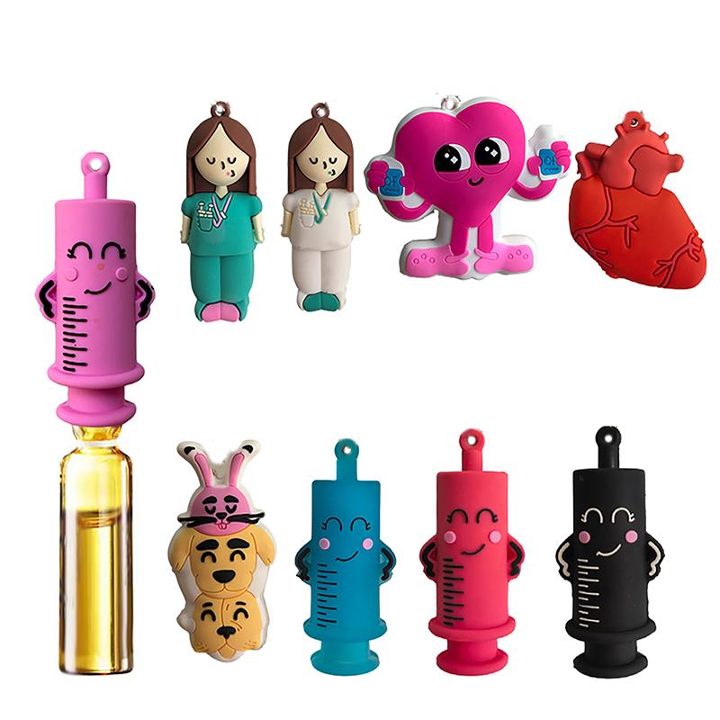 Niedliche Cartoon-Form Medizinische Ampullenflaschenöffner Krankenschwester Arzt Spezial Gummi Spritzenschneider Flaschenöffner Multifunktional