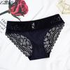 Panty for Women Lace Transparent Hollow Seamless Underwear Solid Low Waist Female Lingerie Briefs
