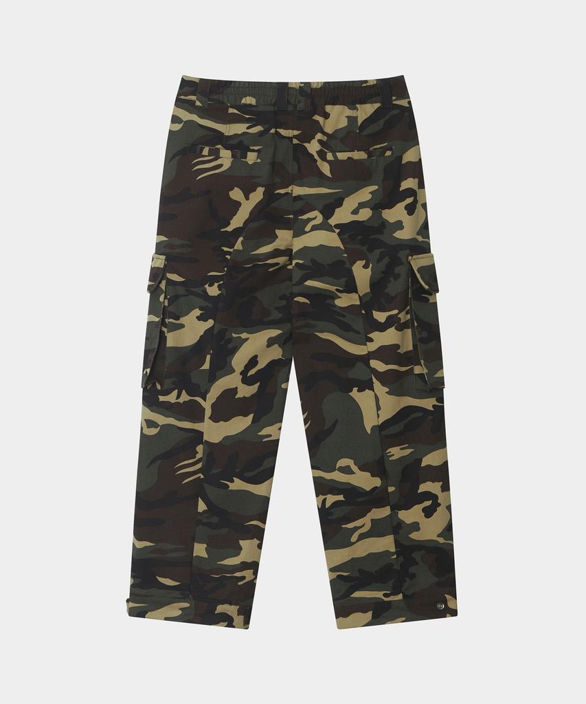 Woldeudillema Set-Up Military Pocket Cargo Pants (Camo)