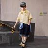 ASK JUNIOR Boys' Breathable Short-Sleeved T-Shirt