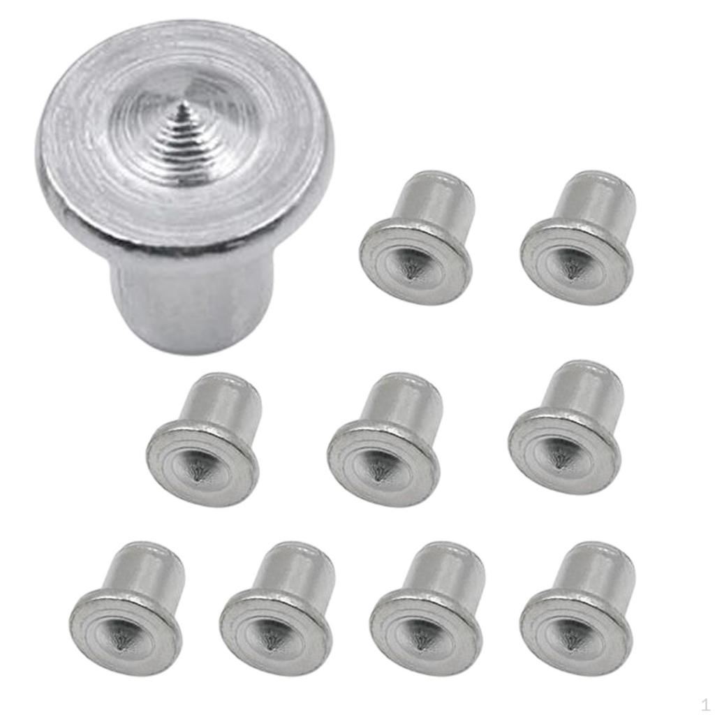 Pieces Center Dowel Pins Wooden Centering Drill Hole Tool Replacements Points Pin Set