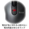 ELECOM Wireless Mouse (Receiver Included) Small Size, Compact, 3 Buttons, Tilt Wheel, Micro Grass Switch Bit, Black M-FBG3DBBK