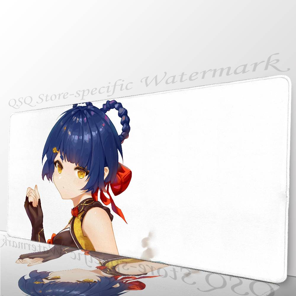 Mao Xiangling Anime Genshin I-Impact Game Mousepad Non-slip Suitable For Office Computers Laptops E-sports Game Desk Mats XXL K