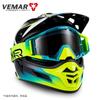 VEMAR MJ-1067 Occhiali Protettivi per Ciclismo Occhiali di Sicurezza Protezione Vento e Polvere per Moto Off-Road Occhiali Sportivi con Montatura Completa