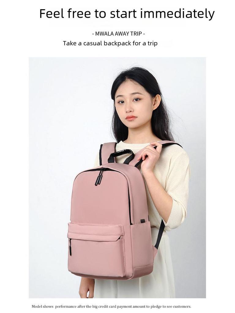 14-Inch Lightweight Waterproof Unisex Backpack for Casual or College Use